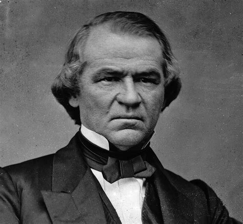 Portret Andrew Johnson Kush Ishte Presidenti Amerikan Që Bleu Alaskën