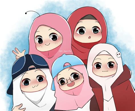 34 Gambar Kartun Hijab Ibu Dan Anak Galeri Animasi Images And Photos