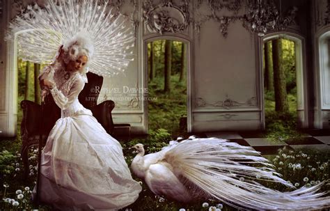 White Queen And The Peacock By Thornevald On Deviantart
