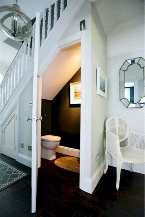 20 Stunning Bathroom Design Under Stairs For Unique Bathroom