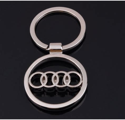 Audi Car Key Chain Full Metallic Keychain Car Bike Key Ring