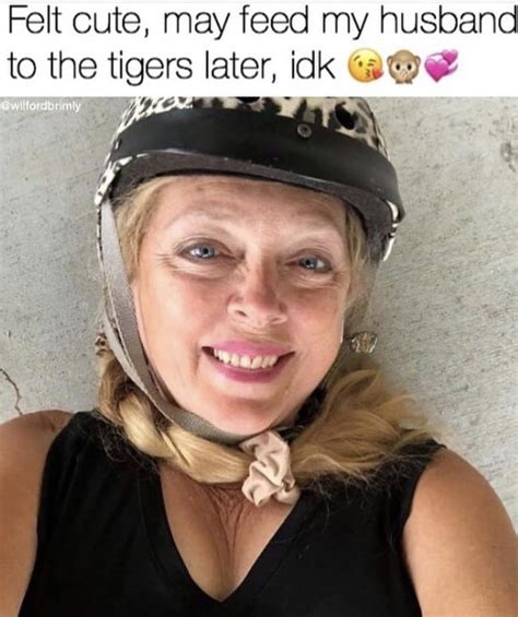 Tiger King All The Best Carole Baskin Memes You Need In Your Life