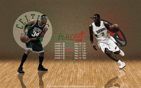 Celtics Hawks 2012 Nba Playoffs 2560x1600 Wallpaper