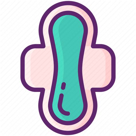 Hygiene Menstrual Menstruation Pad Icon