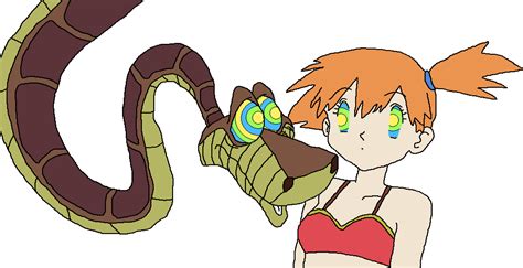 Watch the animated version here: Kaa and Misty Animation by BrainyxBat on DeviantArt