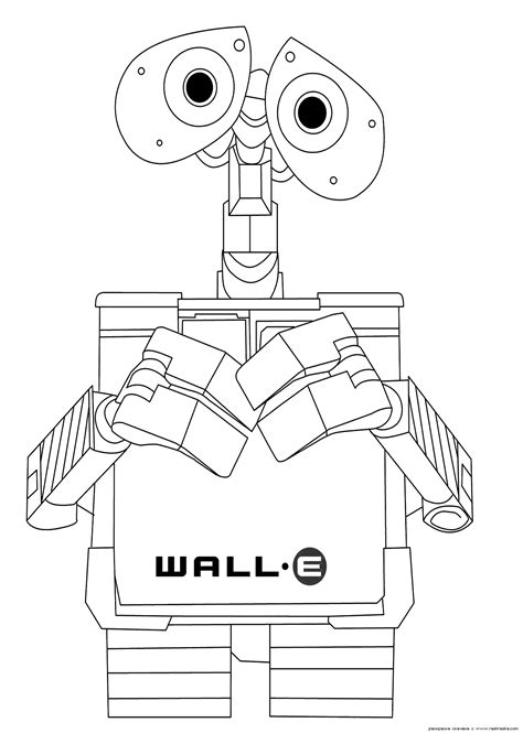 Drawings Wall-E (Animation Movies) – Printable coloring pages