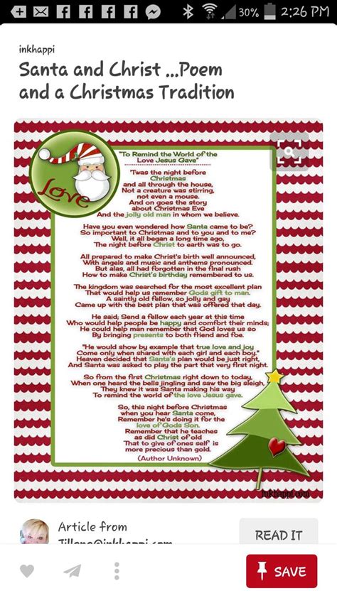 Pin By Terry Davis On Everything Christmas Christmas Poems Christian