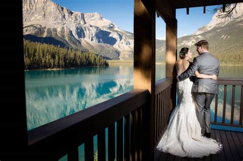 Elegant Emerald Lake Lodge Wedding Fieldemerald Lake