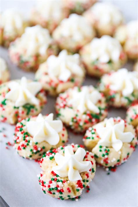 Frosted Christmas Thumbprints Recipe Cookies Recipes Christmas