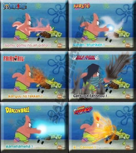 Spongebob And Patrick Anime Funny Spongebob Memes Patrick Funny