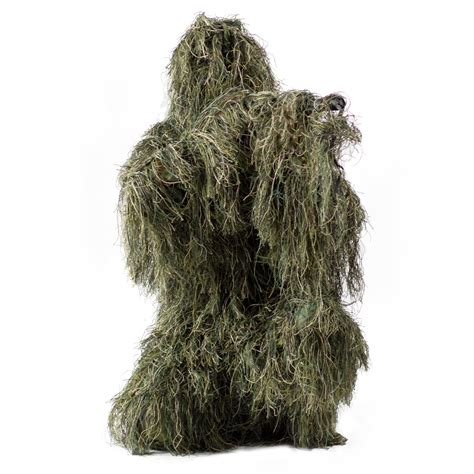 New Ghillie Suit Xlxxl Camo Woodland Camouflage Forest Hunting 4 Piece