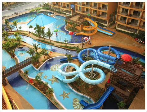 Room not facing the water theme park? CHALET AND RESORT PANTAI MORIB: GOLD COAST MORIB WATER ...