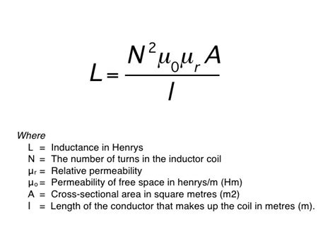 What Is Inductance Formula