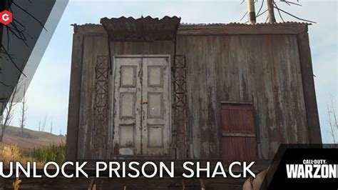 Warzone Season 5 How To Open The Warzone Prison Shack