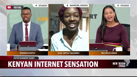 Elsa majimbo's humorous videos about pandemic life have helped her star rise beyond nairobi. Get to know 18-year old Kenyan internet sensation Elsa ...
