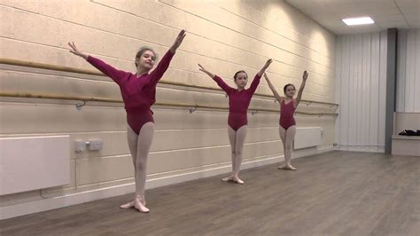 En Pointe Dance School Rad Grade 2 Ballet Barre Exercises Youtube