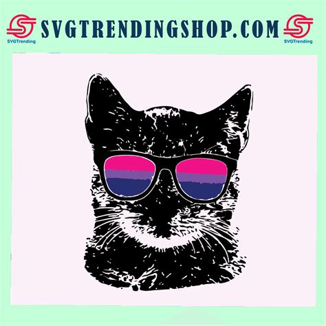Cat Sunglasses Shirt Love Cat Cat Svg T For Cat Lover Cat T