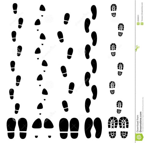 Footsteps Small Tats Card Maker Shoe Print