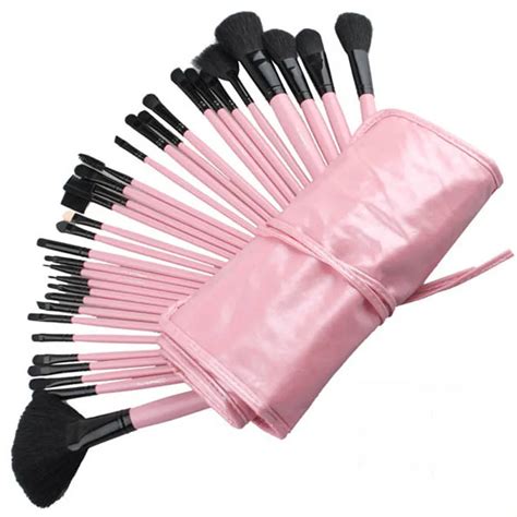 Eyebrow Brush Face Facial Powder Make Up Brushes 32 Pcsset Pink Makeup Brush Cosmetic Set