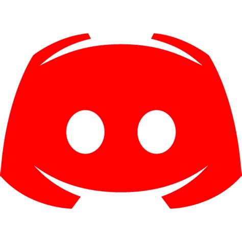 Discord Logo Red Background