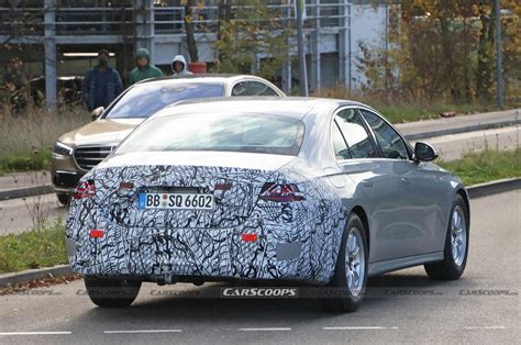 Mercedes E Class Drops Disguise And Shows Its New Sleeker Body