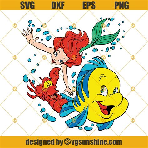 Ariel Svg Little Mermaid Svg Svg File For Cricut Life In The Bubble