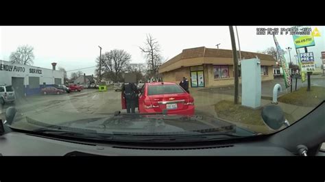 Dashcam: Police stop turns into chase ending in - One News Page VIDEO