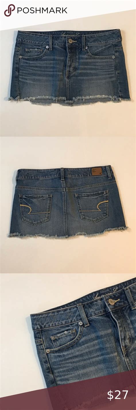 American Eagle Outfitters Size 4 Jean Skirt Great Condition American