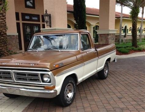 Sell Used 1972 Ford F150 Short Bed Pick Up In Jacksonville Florida