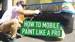 How To Do Professional Mobile Paint Repair