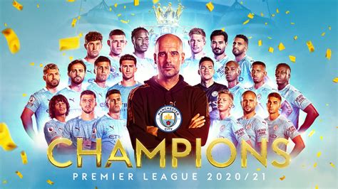 Man City Crowned 2020 21 Premier League Champions Football News Sky