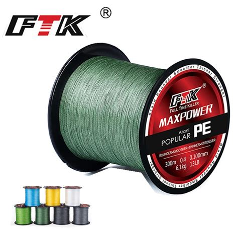 Cheap Fishing Line Braided 4 Strands Weave 300m Wire Pe Multifilament