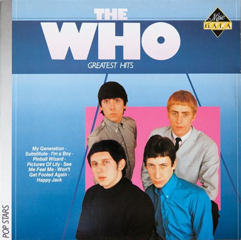 The Who Greatest Hits 1986 Vinyl Discogs