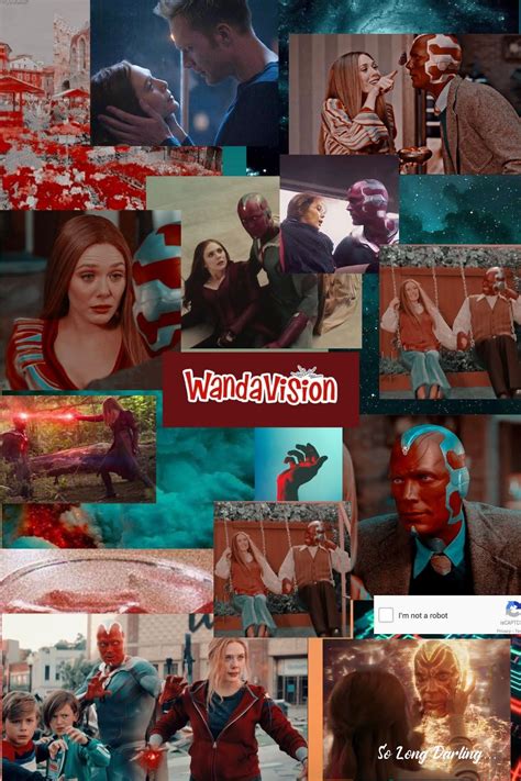 Wandavision Aesthetic Wallpaper Wanda And Vision Aesthetic