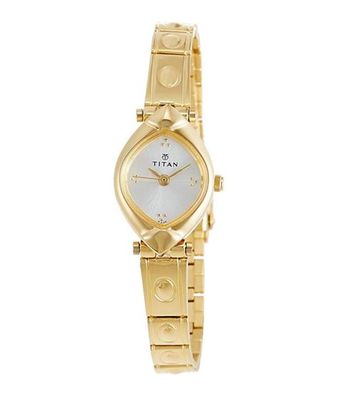 Shop titan watches online at the lowest prices in india at swiss time house, authorized dealer of titan men's and ladies watches. Titan NH2417YM02 Golden Metal Analog Watch Price in India ...