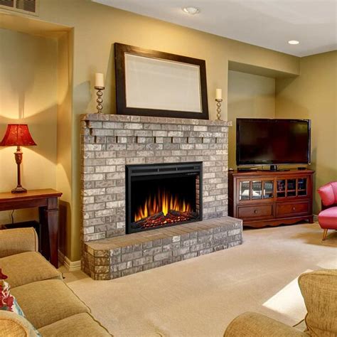 R.w.flame electric fireplace 50 inch recessed and wall mounted,the thinnest fireplacelow noise , fit for 2 x 4 and 2 x 6 stud, remote control with timer,touch screen,adjustable flame colors and speed : Ebern Designs Recessed Wall Mounted Electric Fireplace Insert & Reviews | Wayfair.ca