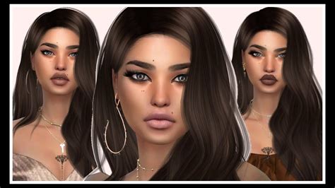 Middle Eastern Model Sims 4 Cas Cc Folderlinks And Sim Download