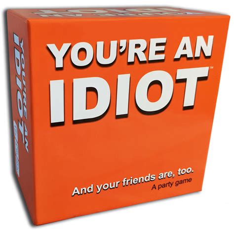Youre An Idiot Board Game At Mighty Ape Nz