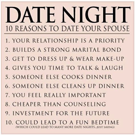 Just Got A Date Night Invite Never Stop Dating Your Spouse Date