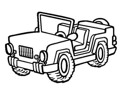Jeep 4x4 Da Colorare Scarica Stampa O Colora Subito Online
