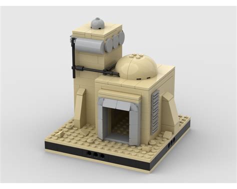 Desert House 17 For A Modular Tatooine Lego Deserts Legos Lego