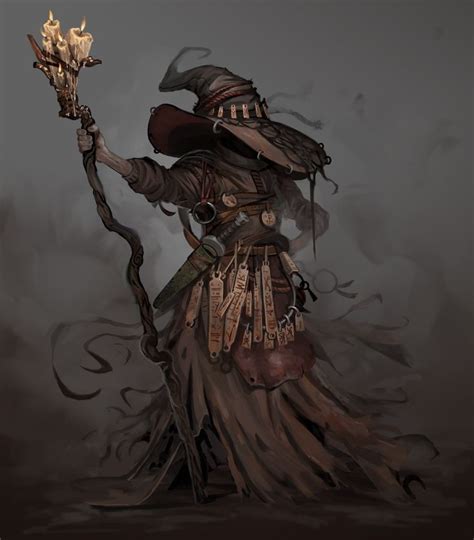 Artstation Sorcerer 2 Todd Ulrich Fantasy Wizard Witch Characters