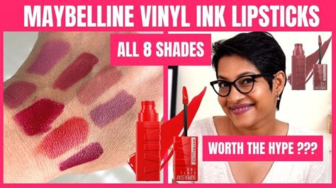 New Maybelline Superstay Vinyl Ink Liquid Lipstick All 8 Shades