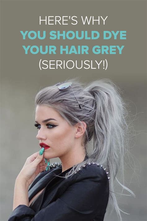 134 Best Cool Grey Hair Images On Pinterest Hair Colors