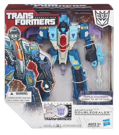 transformers generations 30th anniversary action figure doubledealer