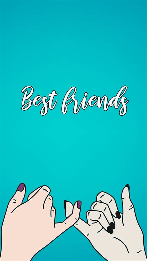 Best Friends Fingers Best Friends Bestie Bff Drawing Siempre Friend Pop Art Hd Phone