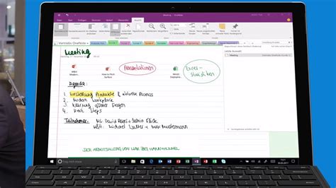 Microsoft Surface Pen And Onenote Microsoft Youtube
