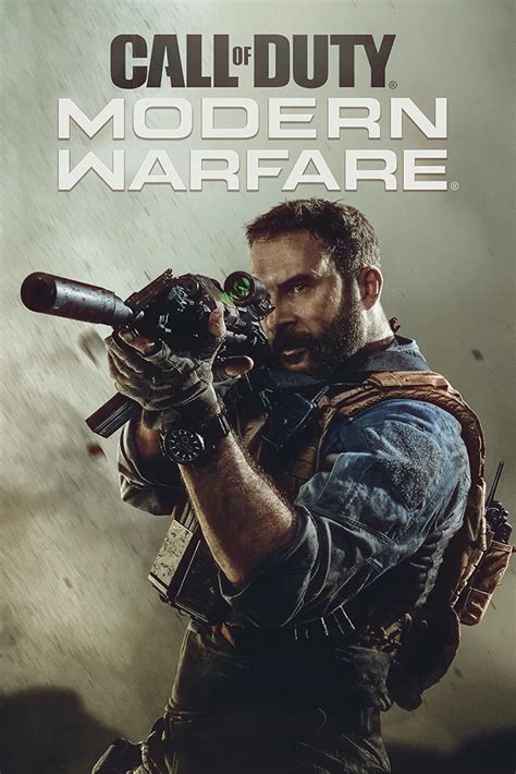 Call Of Duty Modern Warfare Game Poster Modern Warfare Game Call Of