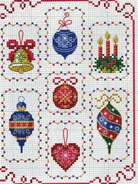 christmas ornaments by kristy cross stitch patterns christmas xmas cross stitch christmas