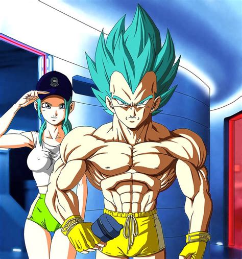 Vegeta And His Daughter A New Day To Train By